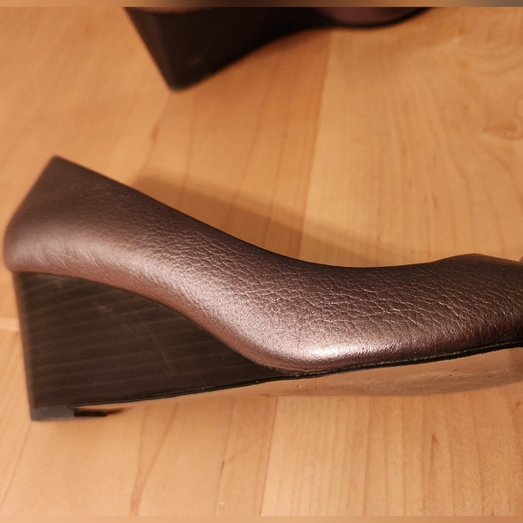 Coach wedge peeptoe heels - Picture 2 of 5